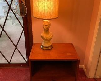 Albert Parvin For American Of Martinsville Mid Century Diamond Night Stand (PAIR)