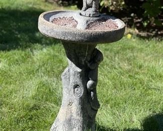 Concrete Bird Bath