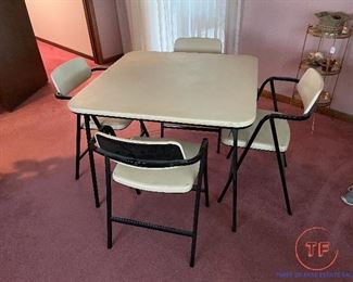 MCM Hamilton Stylaire Folding Chair Set