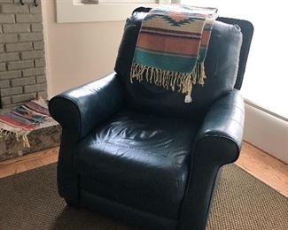Lane leather recliner 