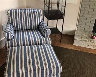 Mayo Traditions chair and ottoman