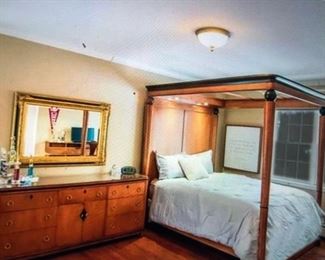 National Mt. Airy Biedermeier Style Bedroom Furniture
