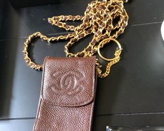 Chanel Timeless Leather Caviar Phone Bag 