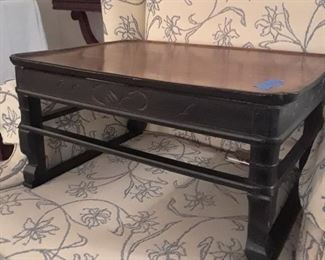 Tray or writing desk; 19th c.