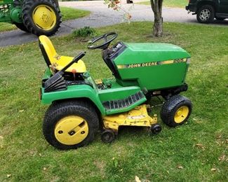 Tractor alone $1500
Tractor, trailer, blade, snowblower all for $ 2200