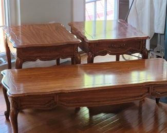 End Tables and Coffee Table