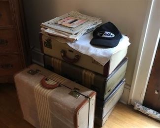 Vintage Suitcases Luggage