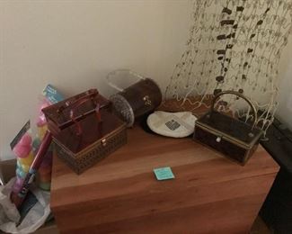 Lucite and Vintage Purses