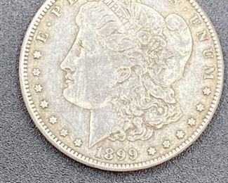 1899-O Morgan Silver Dollar Nicely Circulated