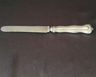 7in Knife with Sterling Silver Handle