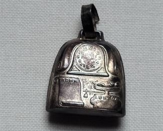 Sterling Silver Baby Rattle, Engravable