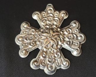 Sterling Reed & Barton Christmas Ornament