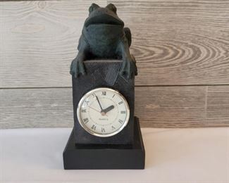 Whimsical Frog Clock