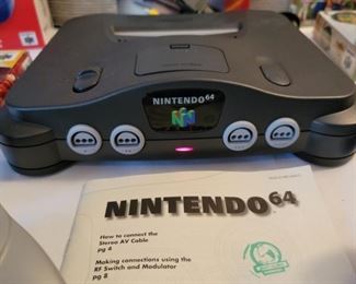 Nintendo 64 Console & Accessories