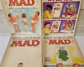 MAD magazines 1978 & 1979 #'s 202, 209, 210 + 211
