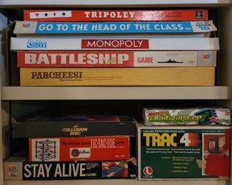 Classic Board Games, as pictured