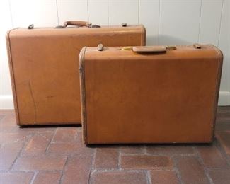 (2) Vintage Samsonite Hard Side Suitcases