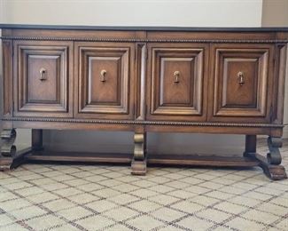 Vintage Sideboard with Slate Top