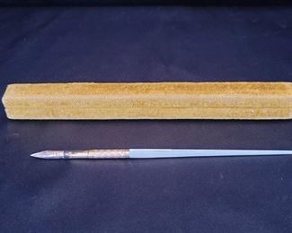 Vintage Mother of Pear Fountain Pen in Case