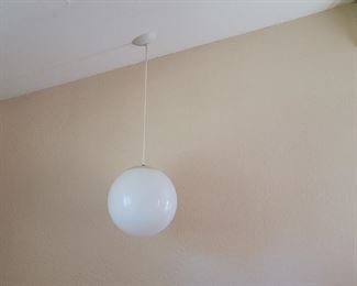 Mid Century Modern Globe Pendant Light, about 12in 1 of 2 