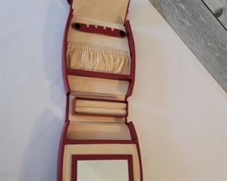 Inside of Jewelry Travel Pouch