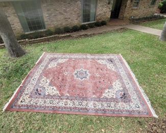 Oriental Area Rug is 109 x 137