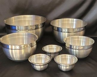 Stainless Steel Mixing and Prep Bowls