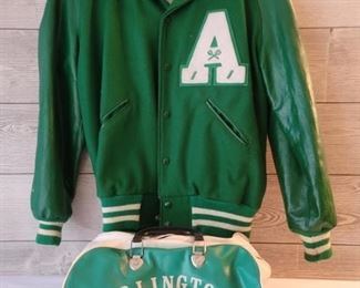 1981-1982 Arlington Colts Letter Jacket & Duffel