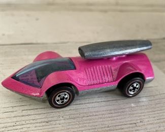 1973 Hot Wheels Redline "Rocket Bye Baby"in Enamel Pink