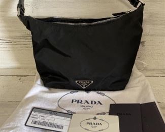 Authentic Prada Hand Bag with COA