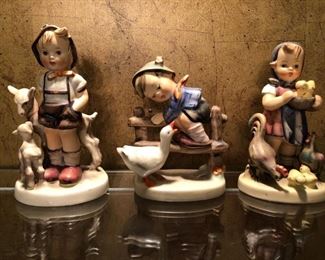 (3) Vintage Hallmarked Hummel Figurines