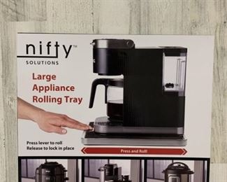 Large Appliance Rolling Tray by Nifty, NIB