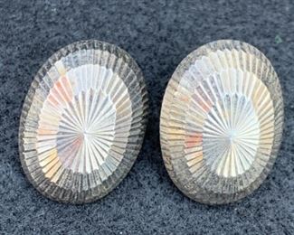 Sterling Silver Earrings Hallmarked JBB