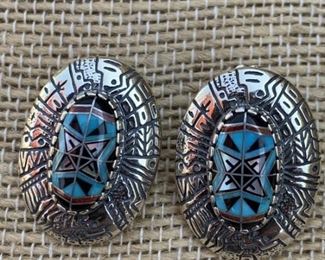 Sterling Silver Earrings by Roderick Tenorio