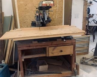 Craftsman Radial Arm Saw with Stand/Table
