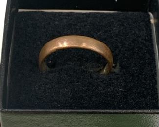 Early Viking Wedding Ring - 10th Century Early.  Middle Ages - with COA Sz 7.75