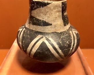 Antique Southwest Pottery Polychrome Jar