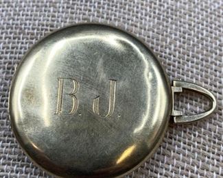 14k Gold Engraved ‘BJ’ Watch Case Given to BJ Thomas By Wife Gloria - Case By Monnier 17.59 g - Watch parts included but are not gold