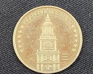 .500 Fine Gold Bicentennial Coin