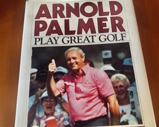 Arnold Palmer Autographed copy of Play Great Golf