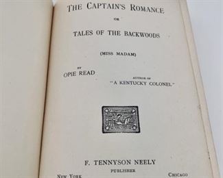 1806 The Captains Romance, F. Tennyson Neely