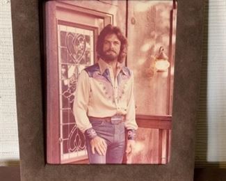 10x12 Photograph of BJ Thomas in Frame