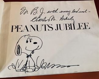 Peanuts Jubilee Autographed by Peanuts Creator
Charles Shulz to BJ Thomas