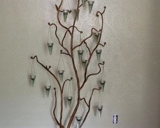 Iron Tea Light Candle Tree from Garci
