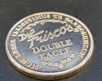 Del Frisco’s .999 Silver One Troy Ounce Coin