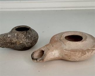 (2) Oil Lamps in the Ancient Herodian Style