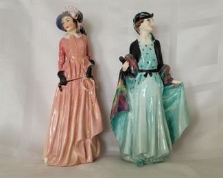 (2) Royal Doulton Collector Dolls, Numbered COAs