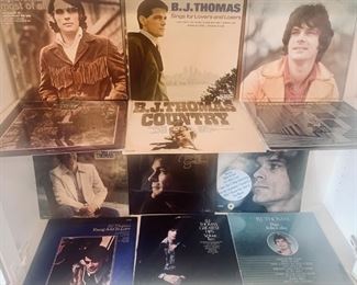Lot of 18 BJ Thomas Album