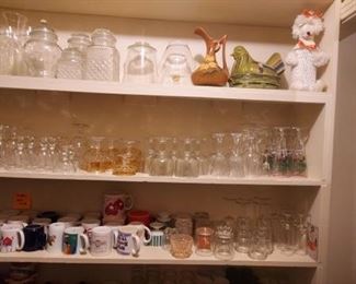 Jars , glasses, cups
