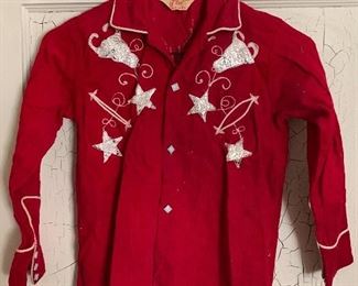 Vintage Roy Rogers Boy's Shirt